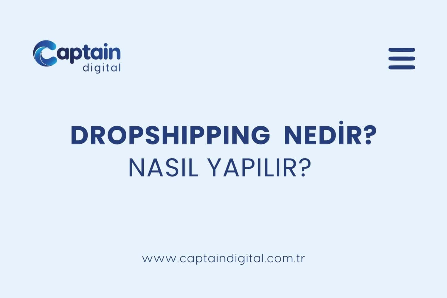 Dropshipping Nedir